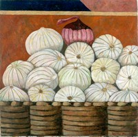 Cebollas, 1999, oil on canvas