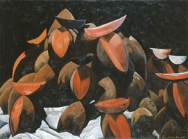 Mameyes, 2003, oil on canvas 43.3 x 59.1 in