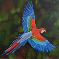 Díptico, Agaves, 2013, óleo/lino, 90 cm X 135 cm